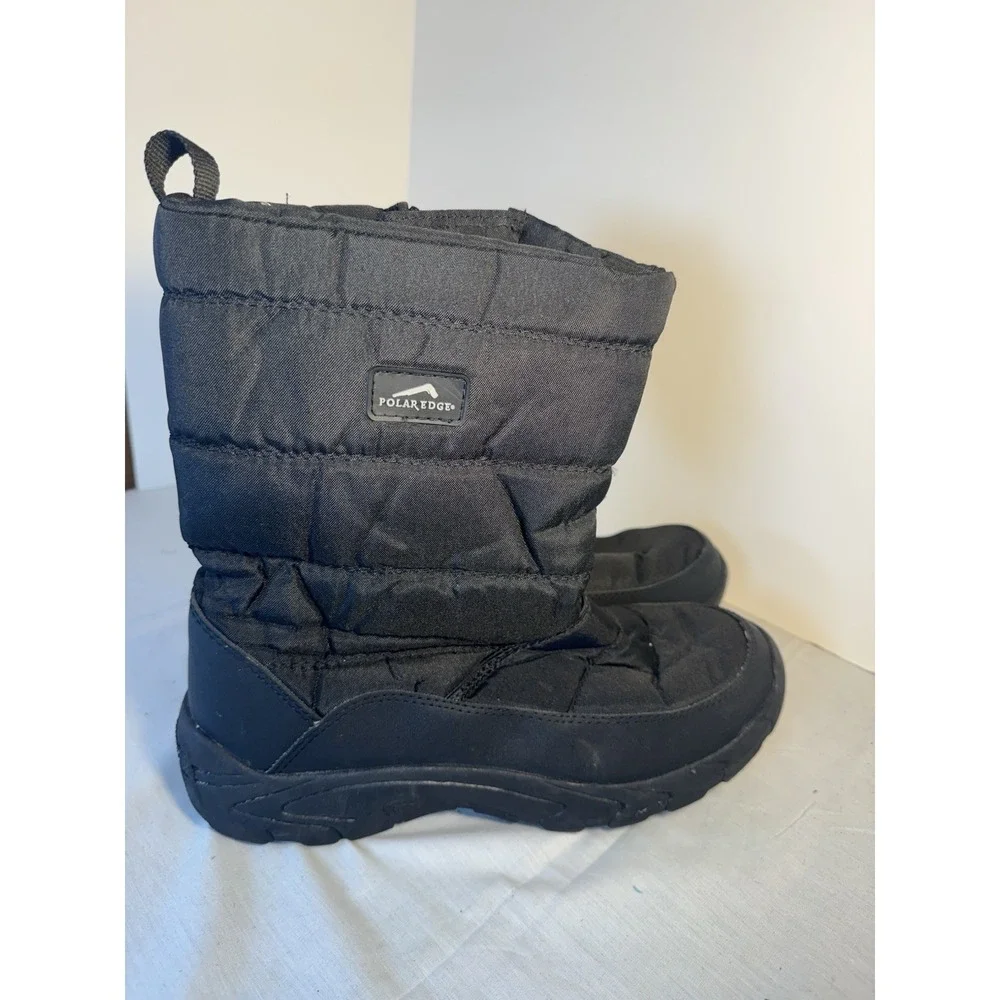 Polar Edge Men's Boots Black Size 12
